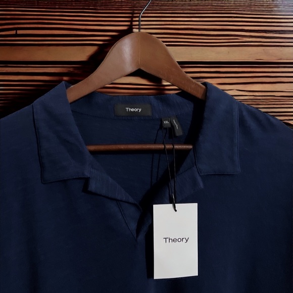 NWT! Theory Men’s Willem Strato Polo in Illumination 2XL - Picture 5 of 5